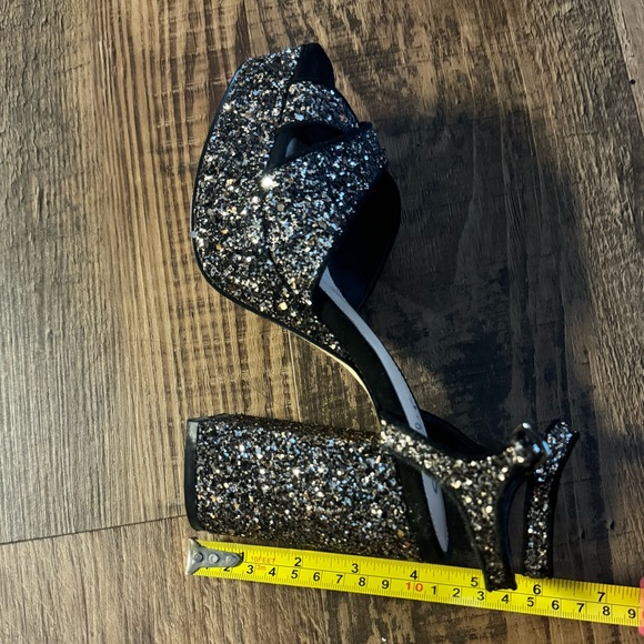 Suede & glitter disco shoes - Picture 4 of 4